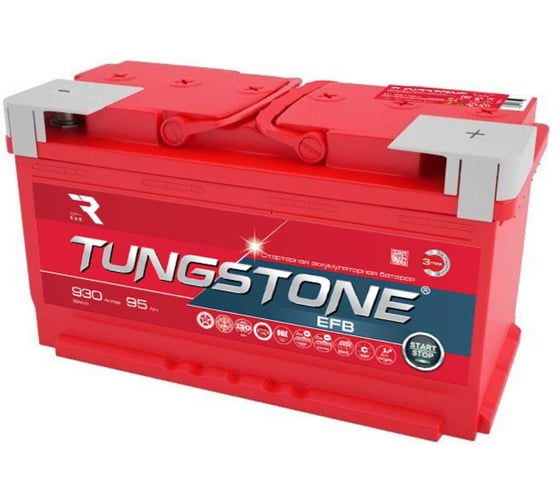 Автомобильный аккумулятор Tungstone Efb 6ст -95.0 95L(0)-L5АК-АК-0