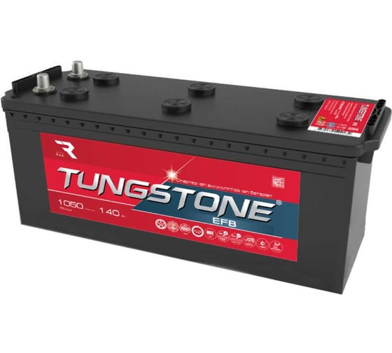 Автомобильный аккумулятор Tungstone Efb 6ст -140 росс.конус 140L(4)-AAK-AK-0