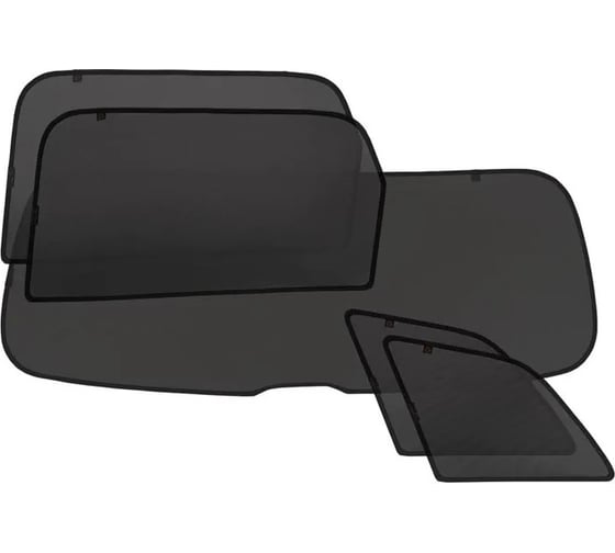 Автошторки Trokot комплект на заднюю полусферу из 5 экранов Lincoln Navigator 2 U228 2002-2006 TR0971-10S 1