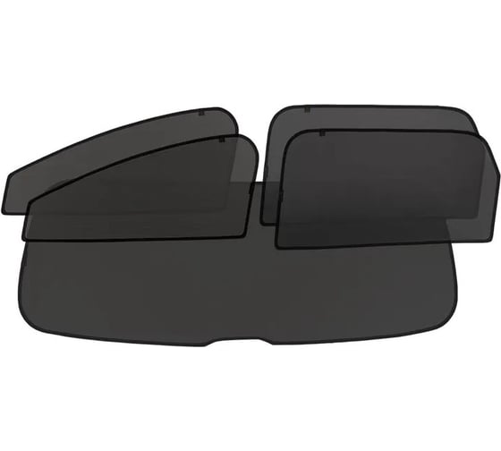 Автошторки Trokot полный комплект из 5 экранов Mazda Demio 4 DJ 2014-2019 правый руль TR2440-11S