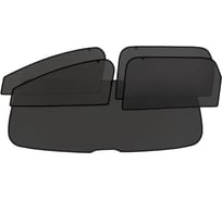 Автошторки Trokot полный комплект из 5 экранов FORD F-150 12 Raptor 2008-2014 Полуторная кабина ЗВ со сдвижной форточкой TR2068-11S