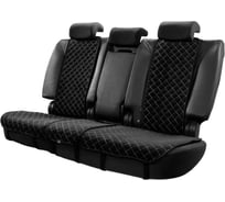 Накидки на задние сиденья Trokot Черный Белая Строчка TR2043-