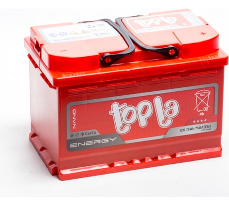 Автомобильный аккумулятор TAB Topla energy 6ст-75.0 (57412) 108075