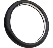 Оплетка A2DM XL размер, комб. экокожа, спонж стеганная синий ромб + гладкая, черный 107839