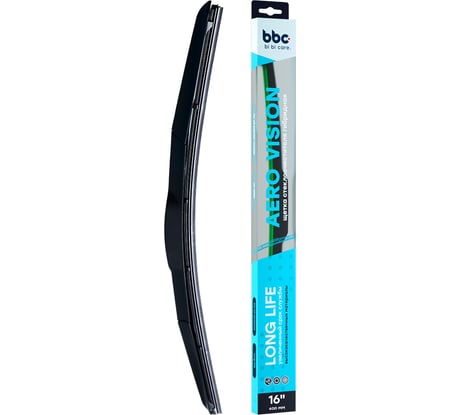 Щетка стеклоочистителя гибридная, 400 мм BiBiCare 4932