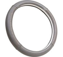 Оплетка A2DM М размер, комб. экокожа, перфорация сер.-глад.серая 107717