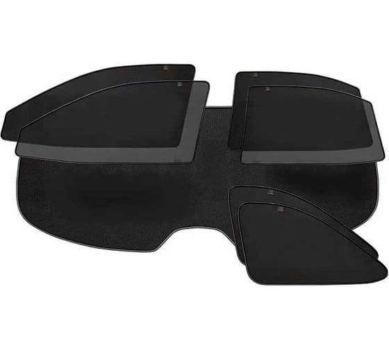 Автошторки Trokot полный комплект из 7 экранов Citroen C-Crosser 1 2007-2013 TR0091-12 1