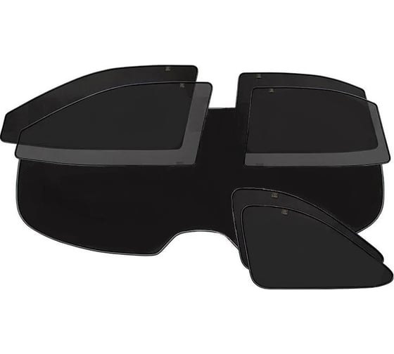 Автошторки Trokot полный комплект из 7 экранов Great Wall Hover H3 1 рестайлинг 1 2014-2016 TR0135-12 1