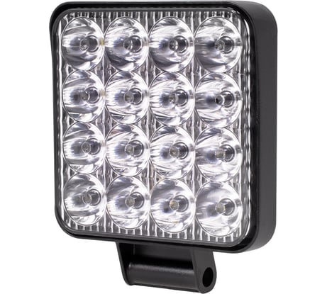 Противотуманные светодиодные автомобильные фары LEDZILLA 48Вт 12-24В ФСО ПТФ дальнего света, 2 шт G0001-FSO