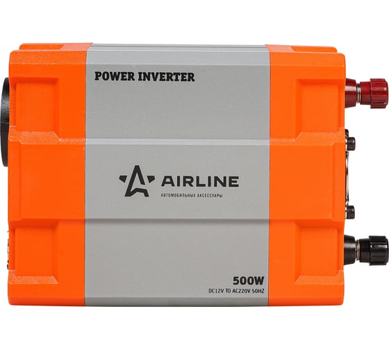 Инвертор Airline 12В-220В, 500 Вт API-400-03