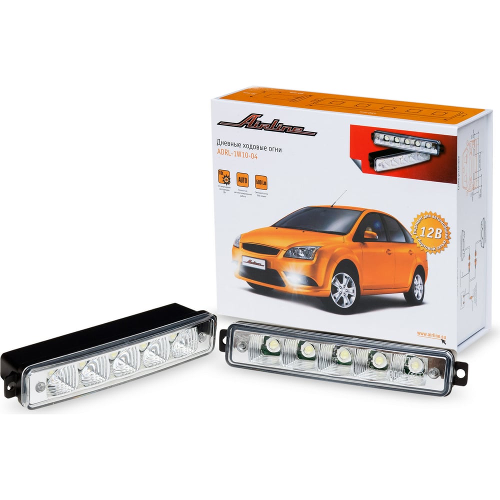 Ходовые огни "Airline" 1Вт*10 LED