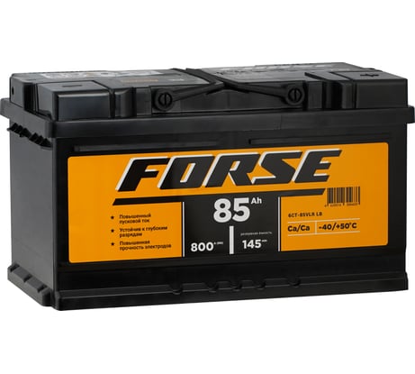 Аккумулятор Forse 6ст 85 VLR 0 LB, 800 А EN, 585118050