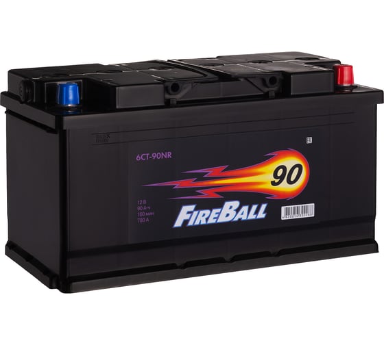 Аккумулятор FIRE BALL 6ст 90 NR, 780 А CCA, 590120020 1