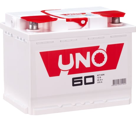Аккумулятор UNO 6ст 60 N, 510 А CCA, 560107010