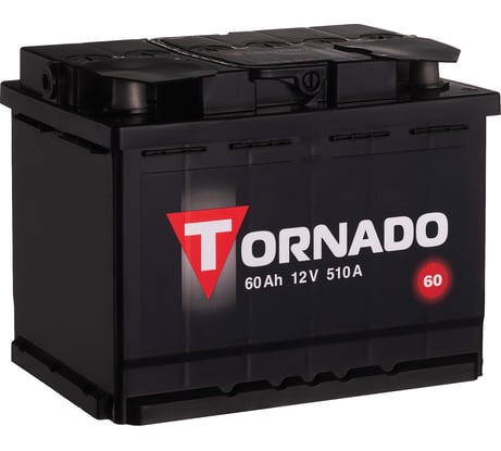 Аккумулятор TORNADO 6ст 60 NR, 510 А CCA, 560108080
