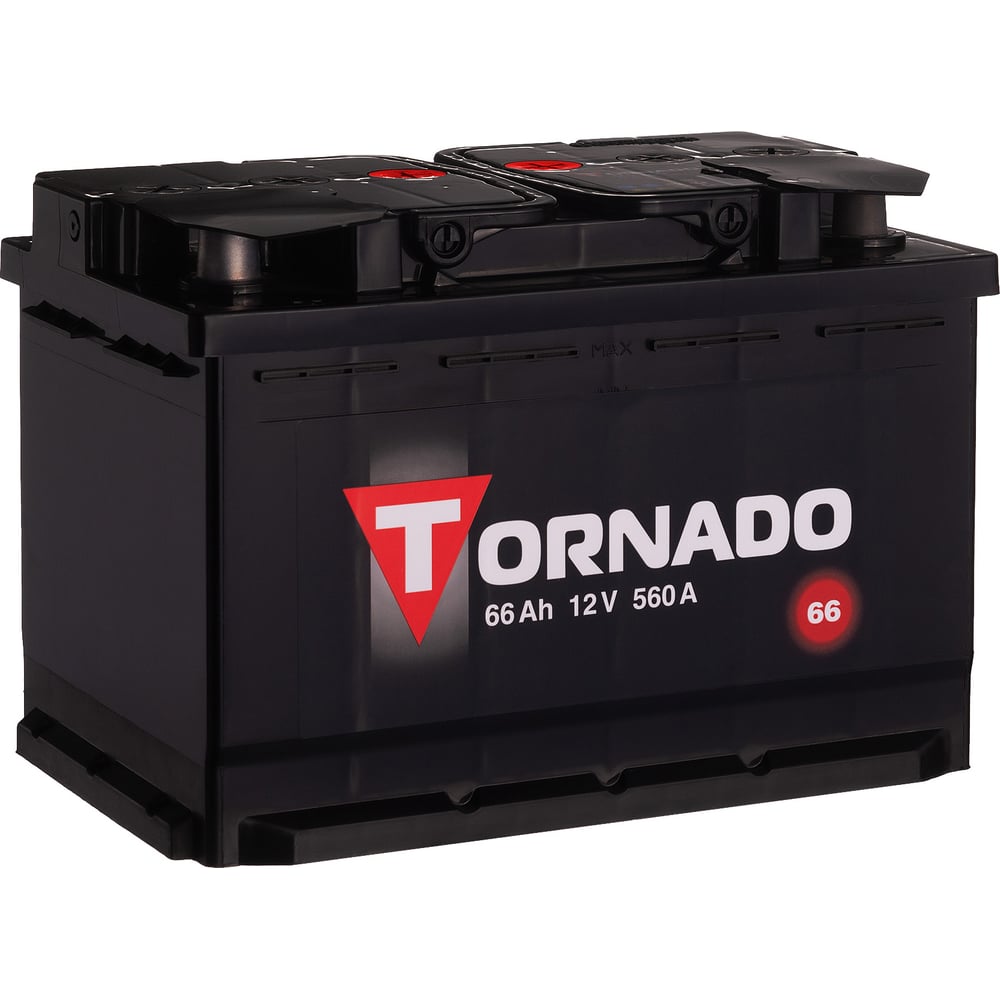 Аккумулятор TORNADO 6ст 66 N, 560 А CCA, 566111080 - выгодная цена ...
