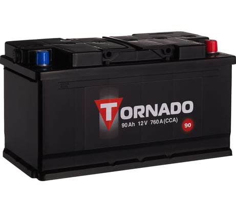 Аккумулятор TORNADO 6ст 90 NR, 780 А CCA, 590120080