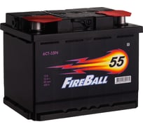 Аккумулятор FIRE BALL 6ст 55 N, 480 А CCA, 555107020 26347451