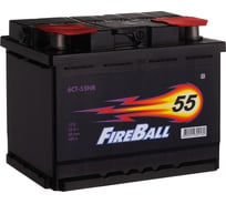 Аккумулятор FIRE BALL 6ст 55 NR, 480 А CCA, 555108020