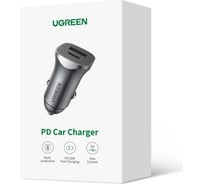 Автомобильное зарядное устройство Ugreen USB-A + USB-C 30 Вт 40858