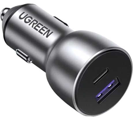 Автомобильное зарядное устройство Ugreen USB-A + USB-C 42.5Вт 60980