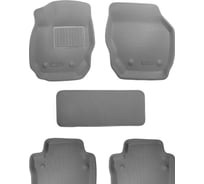 Коврики PSV для BMW 7 E65 66 2001 2008 г 3D серый Kagu 109291