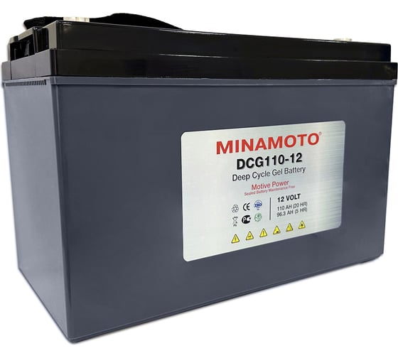 Тяговый моноблок Minamoto DCG110-12 (12В, 110Ач) (гель) 597000