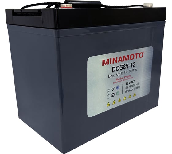 Тяговый моноблок MINAMOTO DCG85-12 (12В 85Ач) гель 593000