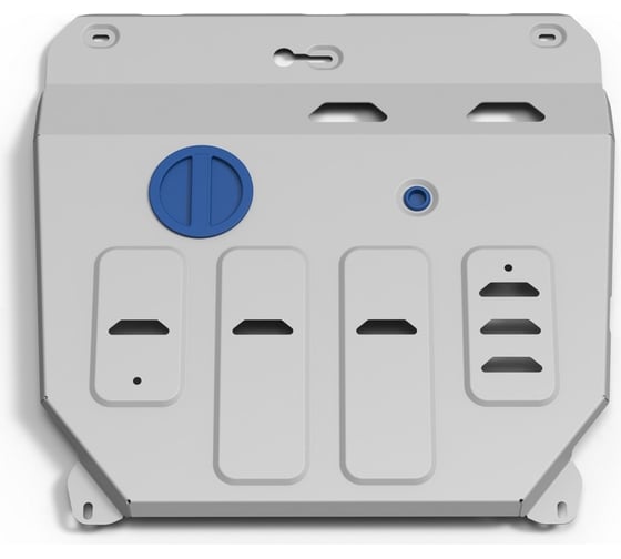 Защита картера и КПП Rival Changan UNI-V РКПП 2023-/Lamore РКПП 2023-, алюминий 3 мм 333.8912.1 1