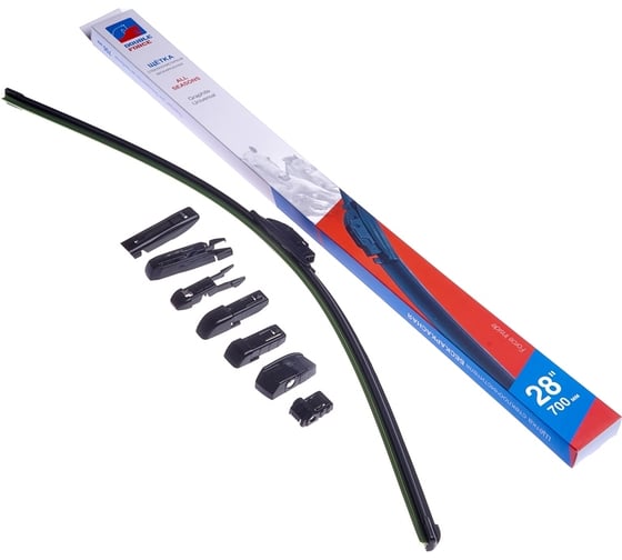 Щетка стеклоочистителя бескаркасная 700 мм (28") DFF28 Double Force 1714072