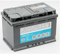 Аккумуляторная батарея Stalwart EFB 6СТ-75.0 STE 75.0