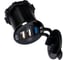 Разъем Usb в авто Pro Legend врезные, 12-24 В, 3USB, круглый, QC3.0+2.4 A+2.4 A PL9374 2