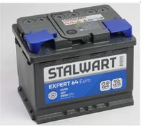 Аккумуляторная батарея Stalwart Expert 6СТ-64.0 STEx 64.0
