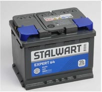 Аккумуляторная батарея Stalwart Expert 6СТ-64.1 STEx 64.1