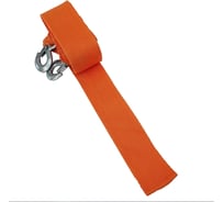 Буксировочный трос ZiZay полипропилен, 2 стальных крюка, фиксаторы, 12 тонн, 5 метров, сумка-чехол ZZ0051