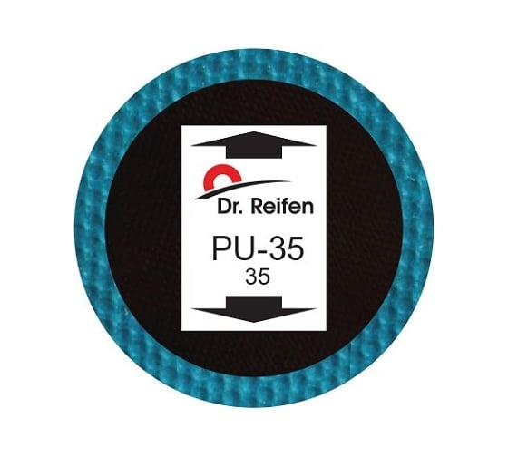 Универсальная заплата для шин 35 мм Dr. Reifen 200 шт в упаковке PU-35