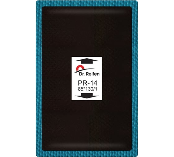 Кордовый пластырь Dr. Reifen 85x130/1 слой корда 10 шт в упаковке PR-14