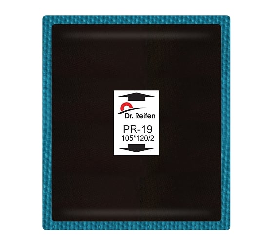 Кордовый пластырь Dr. Reifen 105x120/2 слоя корда 10 шт в упаковке PR-19