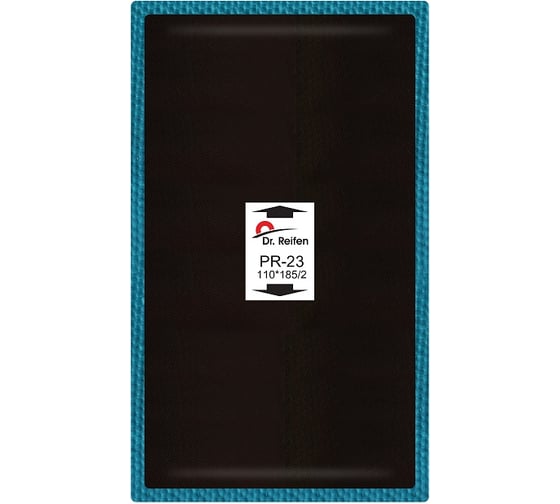 Кордовый пластырь Dr. Reifen 110x185/2 слоя корда 10 шт в упаковке PR-23