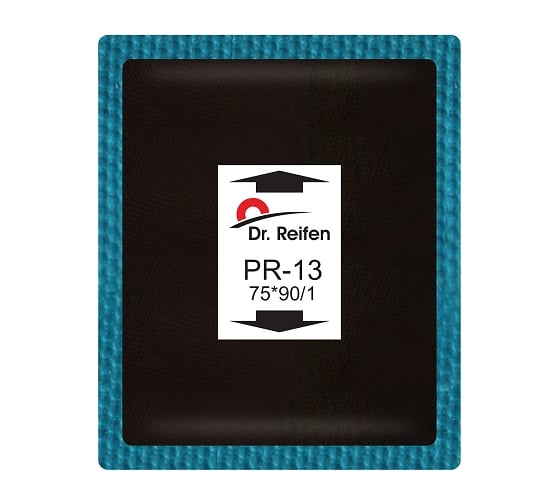 Кордовый пластырь Dr. Reifen 75x90/1 слой корда 20 шт в упаковке PR-13