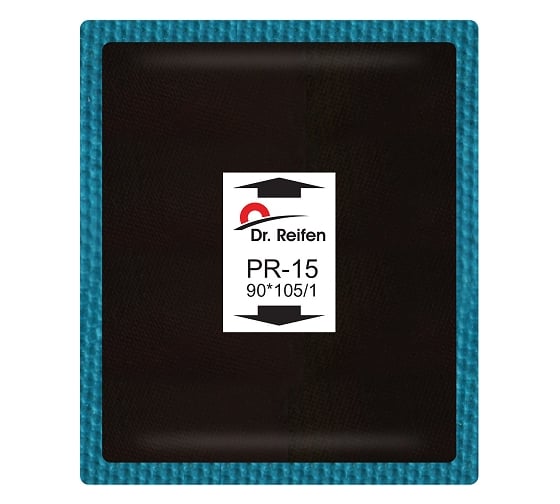 Кордовый пластырь Dr. Reifen 90x105/1 слой корда 10 шт в упаковке PR-15