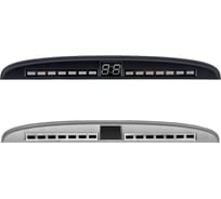 Универсальная система парковки Parkmaster 4 черных датчика тип АX, индикатор 34 34U-4-AX-Black