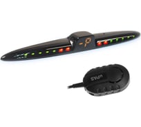 Универсальная система парковки Parkmaster 4 черных датчика тип А, индикатор 24 24U-4-A-Black