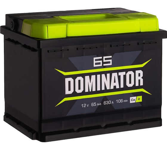 Аккумулятор DOMINATOR 6 СТ 65 Ач 0 LR, 630 А ССА, 565108060 1