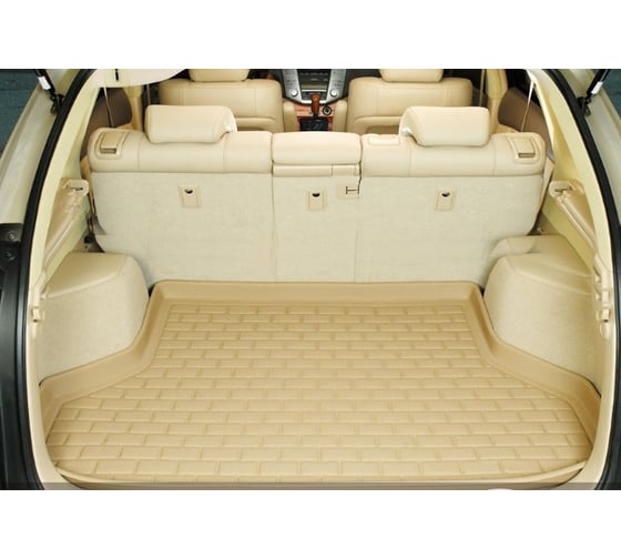 Коврик багажника PSV Kagu для Toyota Camry XV30 2001-2006 г., 3D, бежевый 111307 1