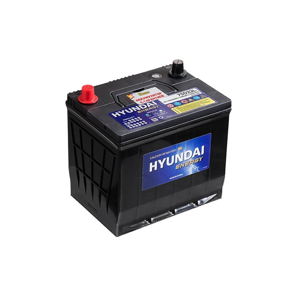 Аккумуляторная батарея HYUNDAI 75D23R (B/H) 64053 - выгодная цена ...