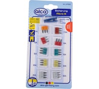 Набор предохранителей Alca МИКРО 3 (5 - 25 А.), 10 шт. в блистере 679200