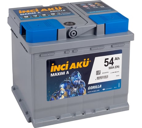 Аккумулятор INCI AKU Maxim A 54R 500 A, 207x175x190 мм 462586