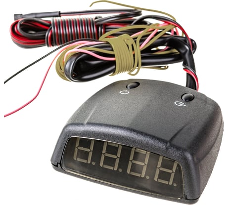 Автомобильный бортовой компьютер бенз+дизель,тах,часы,вольт,терм,УЗСК,12-24В Вымпел БК-07 3019