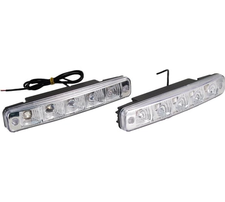 Ходовые огни Вымпел DRL-FL-5 FLUX пласт.корп, 5 диод 5044